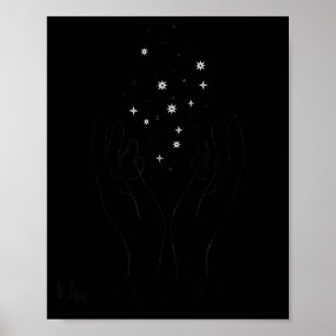 Póster No escondas tu magia Frase motivacional Vibracione