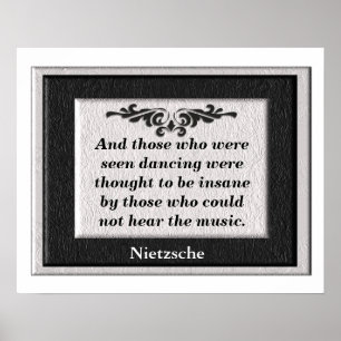 Póster No escuchar la música