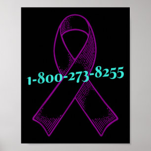 Póster No Estás Solo, Conciencia Suicida