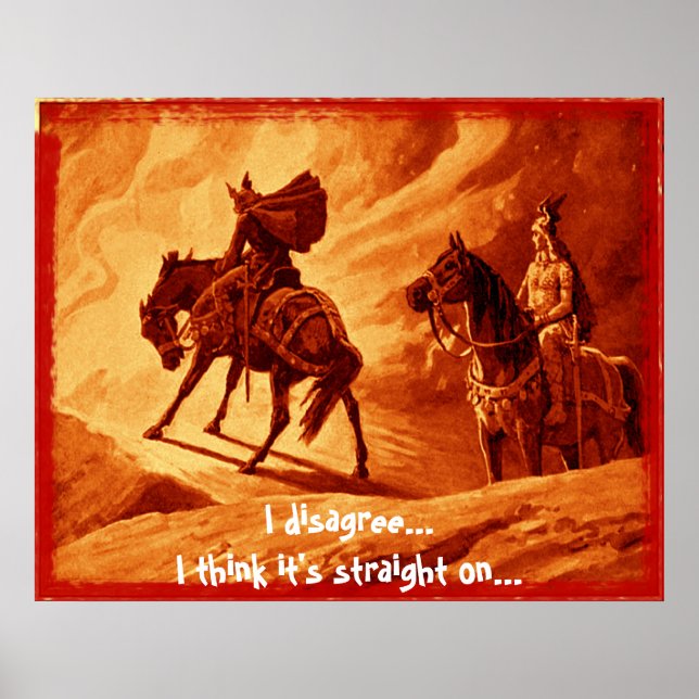 Póster No estoy de acuerdo... (Frente)