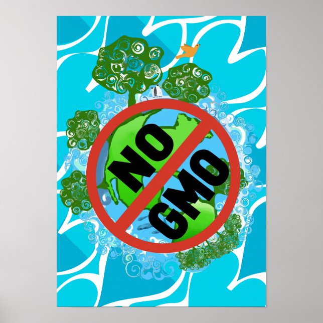 PÓSTER NO GMO (Frente)