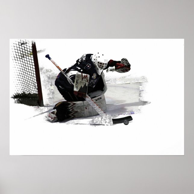 Póster No Goal Hockey Goalie (Frente)
