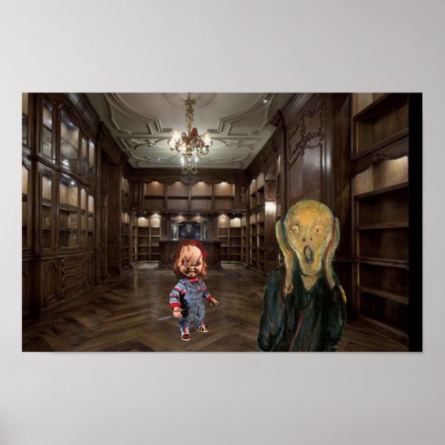 Póster No grites ....¡CORRE. (Frente)