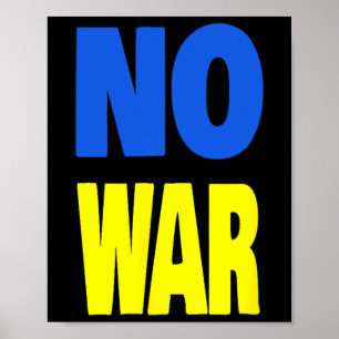 Póster No Guerra Ucrania 