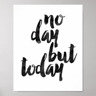 Póster No hay día pero hoy