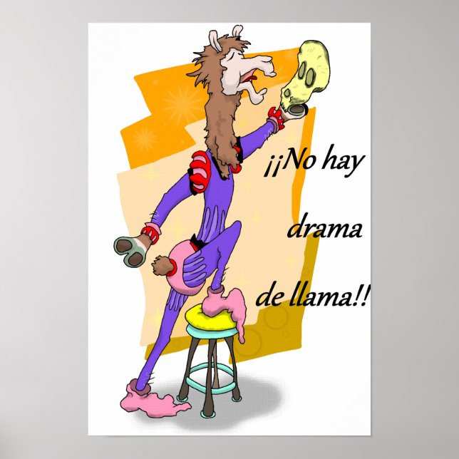 Póster ¡No hay drama de llama! 3 (Frente)