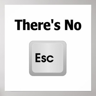 Póster No hay escape
