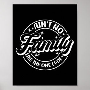 Póster No hay familia como la que tengo