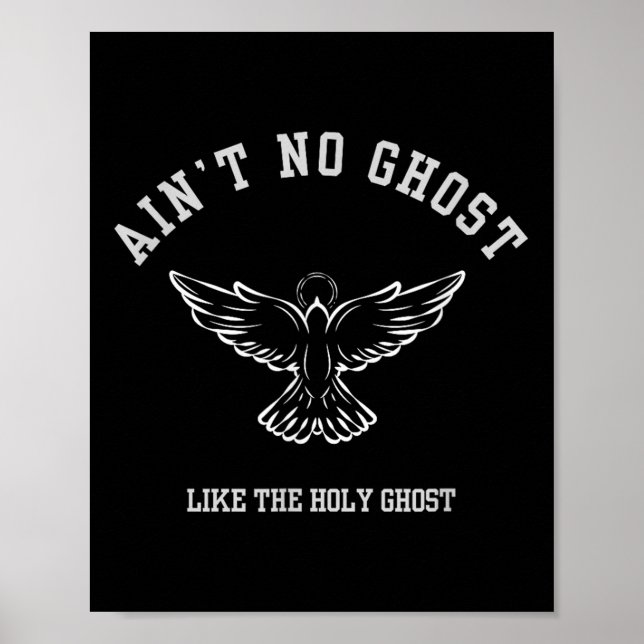 Póster No hay fantasma como el Espíritu Santo - Christian (Frente)