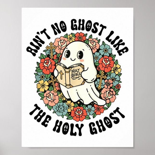 Póster No hay fantasma como el Espíritu Santo Jesús Crist (Frente)