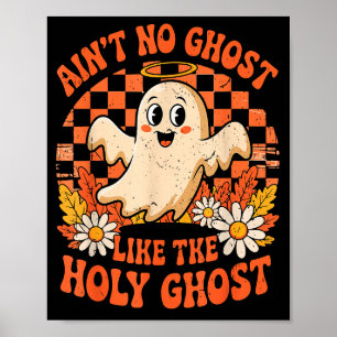 Póster No hay fantasma como el Halloween del Espíritu San