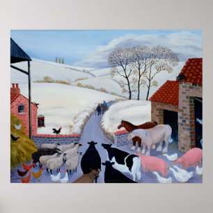 Póster No hay habitaciones en la posada