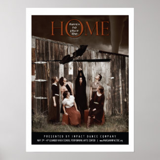 Póster No hay lugar como casa