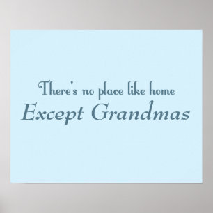 Póster No hay lugar como casa