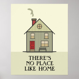 Póster No hay lugar como casa de citas