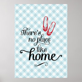 Póster No hay lugar como poster de casa