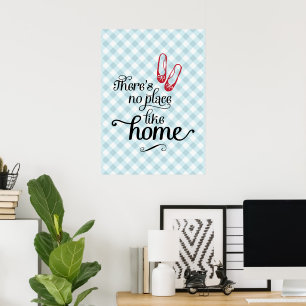 Póster No hay lugar como poster de casa