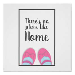 Póster No hay lugar como regalo de bienvenida