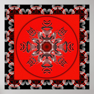 Póster No hay miedo en MandalaGram