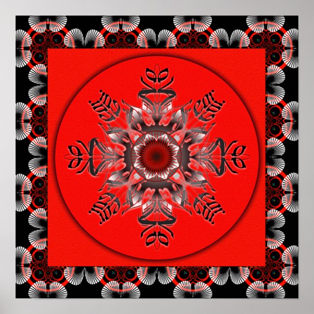 Póster No hay miedo en MandalaGram (Frente)