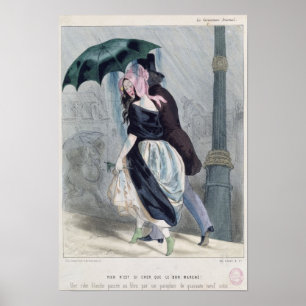 Póster No hay nada tan costoso como Le Bon Marche'