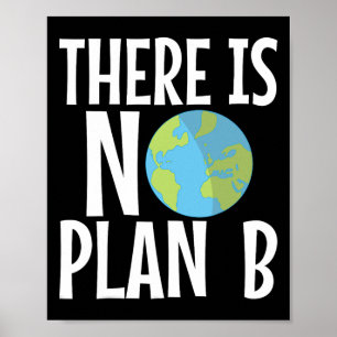 Póster No hay plan B Día de la Tierra