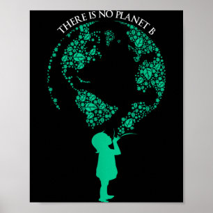 Póster No Hay Planeta B - Calentamiento Global _1