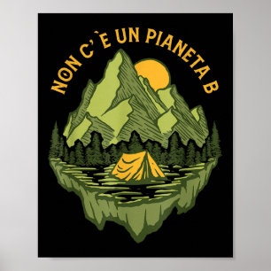 Póster No Hay Planeta B Madre Tierra Medio Ambiente