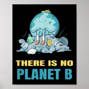 Póster No Hay Planeta B Naturaleza Ambiental Pr
