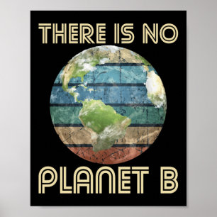 Póster No Hay Planeta B - Protección Ambiental Ea