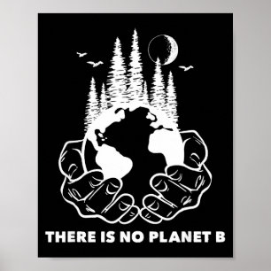 Póster No Hay Planeta B Salva El Medio Ambiente Naturalez