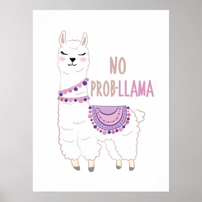 Póster No hay problema con la llamada graciosa (Frente)