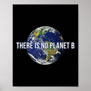Póster No Hay Protección Climática Del Planeta B