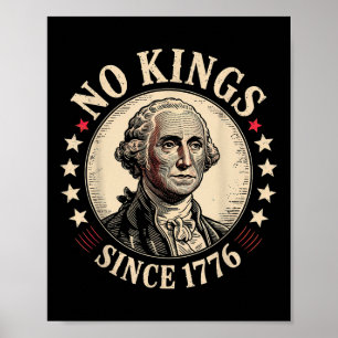Póster No hay reyes en América 1776 