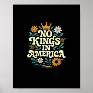 Póster No hay reyes en América desde 1776 Freedom Classic