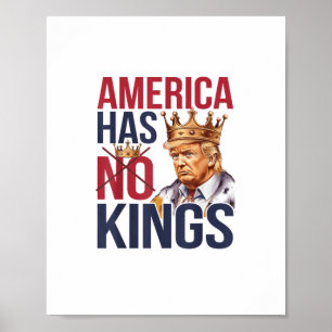 Póster No Hay Reyes En América Divertido América No Tiene