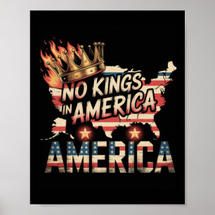 Póster No hay reyes en Estados Unidos