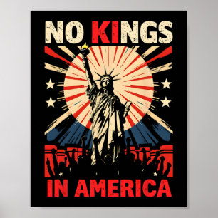 Póster No hay reyes en Estados Unidos