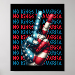 Póster No hay reyes en Estados Unidos 2