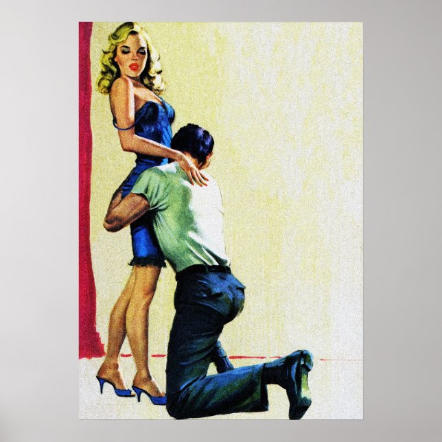 Póster No hay segunda oportunidad para la pintura de port (Frente)