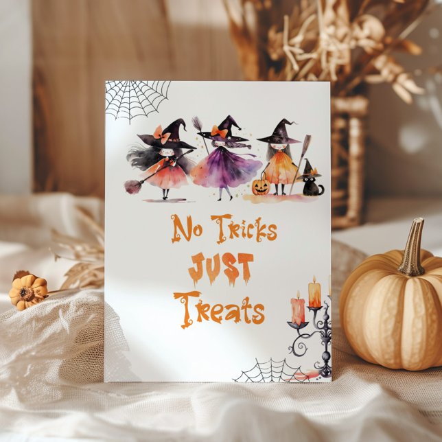 Póster No hay trucos que solo traten al fiesta de brujas  (Subido por el creador)