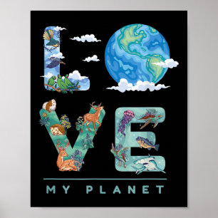 Póster No Hay Un Plan B De Protección Ambiental