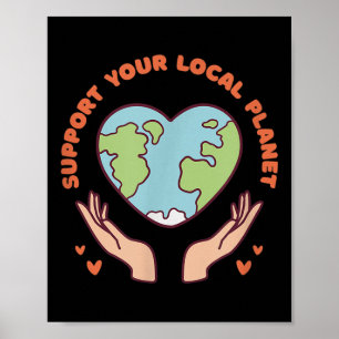 Póster No Hay Un Plan B De Protección Ambiental
