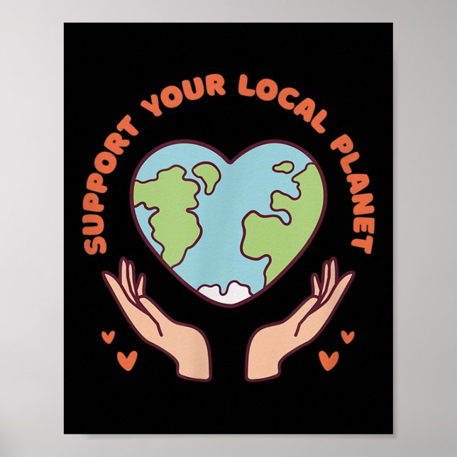 Póster No Hay Un Plan B De Protección Ambiental (Frente)
