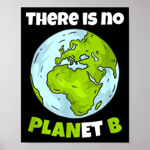 Póster No Hay Un Planeta B Ambientalismo Ambiental