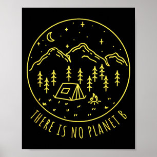 Póster No Hay Un Planeta B Medio Ambiente Naturaleza Eco 