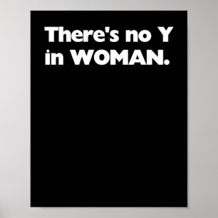 Póster No hay Y en la mujer - Biología S - Género