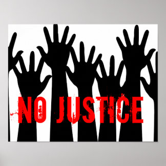 Póster No Justice Poster