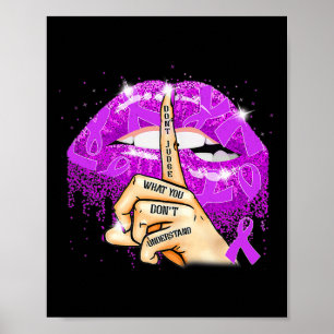 Póster No juzgues lo que no entiendes de la fibromialgia