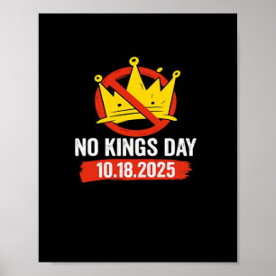 Póster No King Patriótica Libertad No Kings En América Re